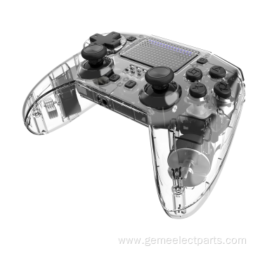Transparebnt Wireless Gamepad Controller Joystick For PS4